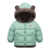 2021 Children's lambskin cotton-padded clothes, new cotton-padded clothes for boys, thickened hooded cotton-padded jackets for girls, and winter clothes for small children details Picture